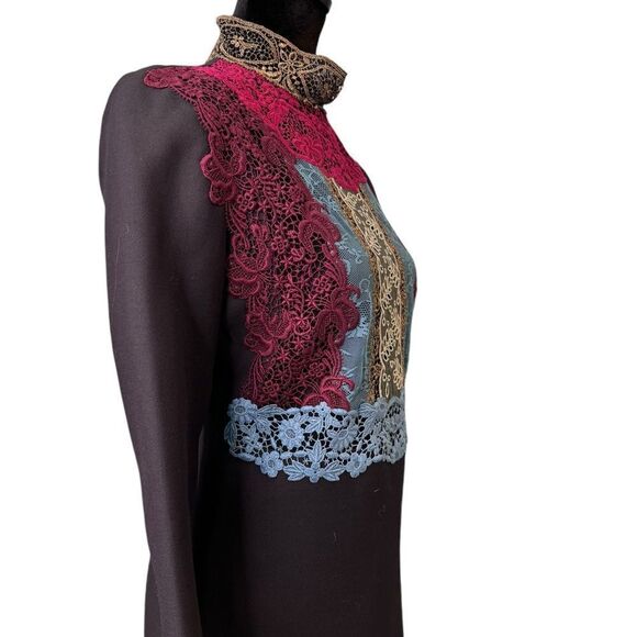 Valentino Lace Accent Dress (EU 38/US 8) - Picture 8 of 13